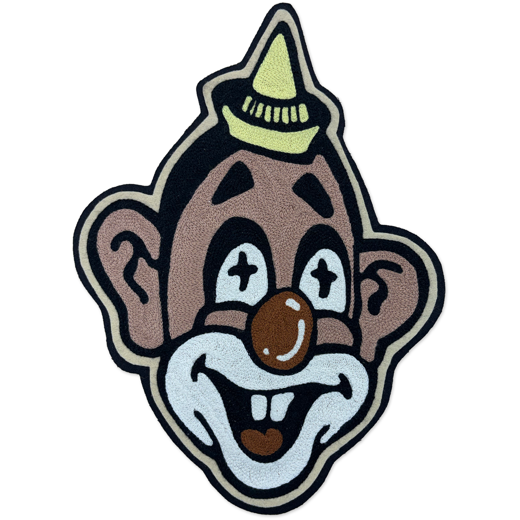 Clown Chainstitch Patch