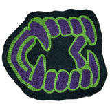 Fangs Chainstitch Patch