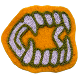 Fangs Chainstitch Patch