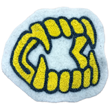 Fangs Chainstitch Patch