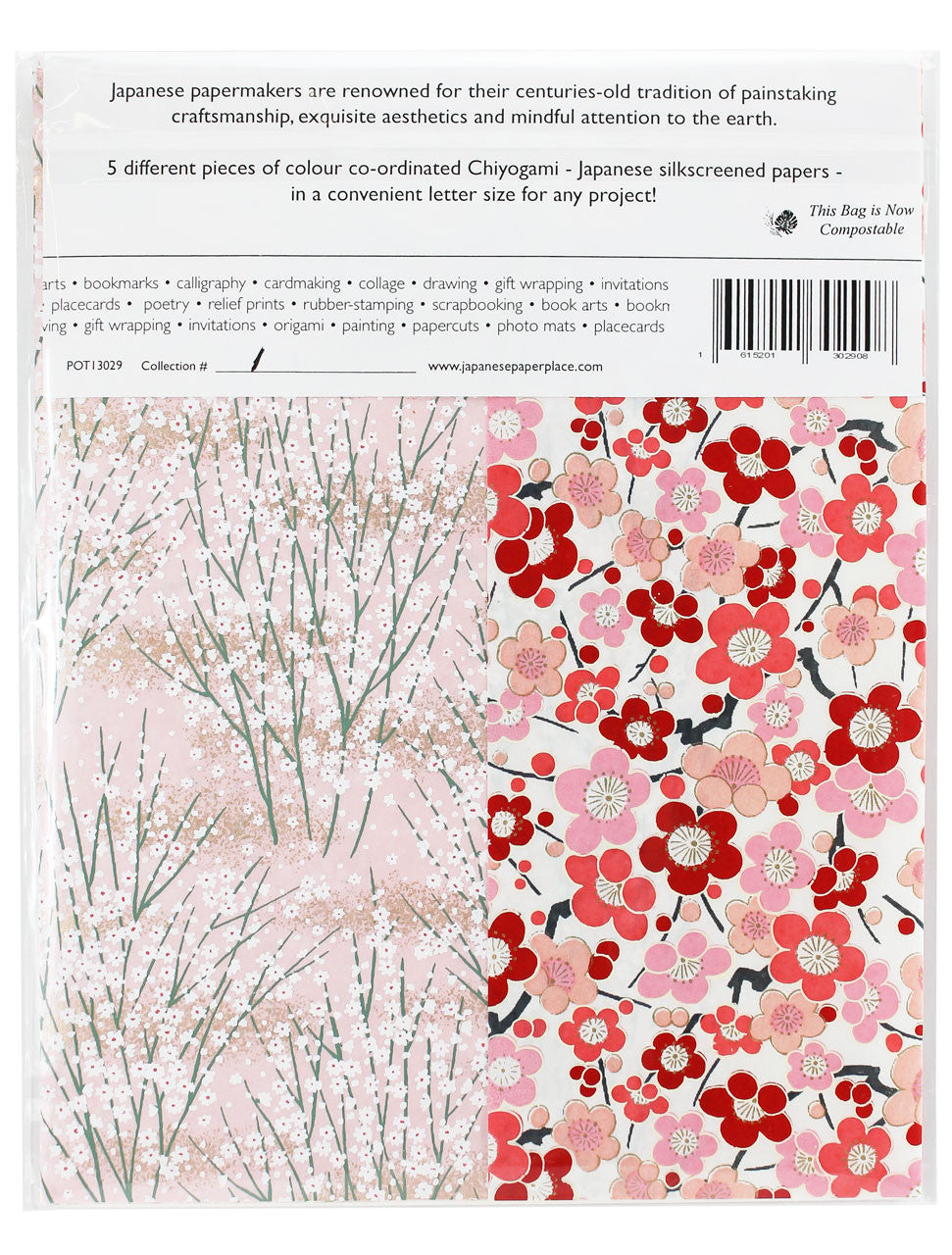 Chiyogami Sample Collection (Floral)