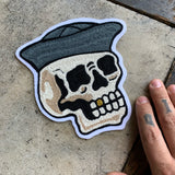 Sailor Skull Chainstitch patch