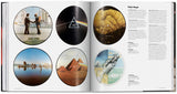 Double-page spread showing several interesting vinyl records by Pink Floyd.