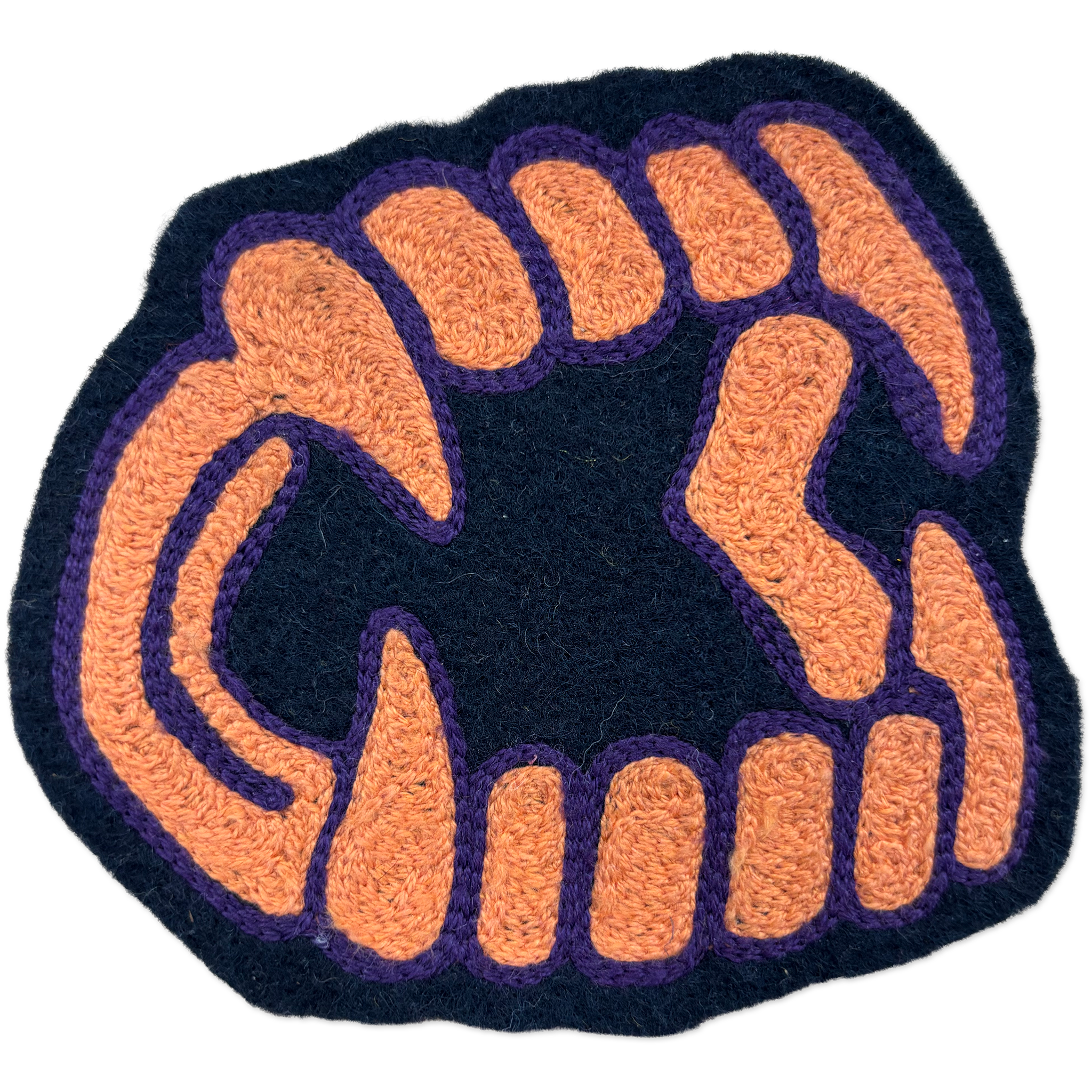 Fangs Chainstitch Patch