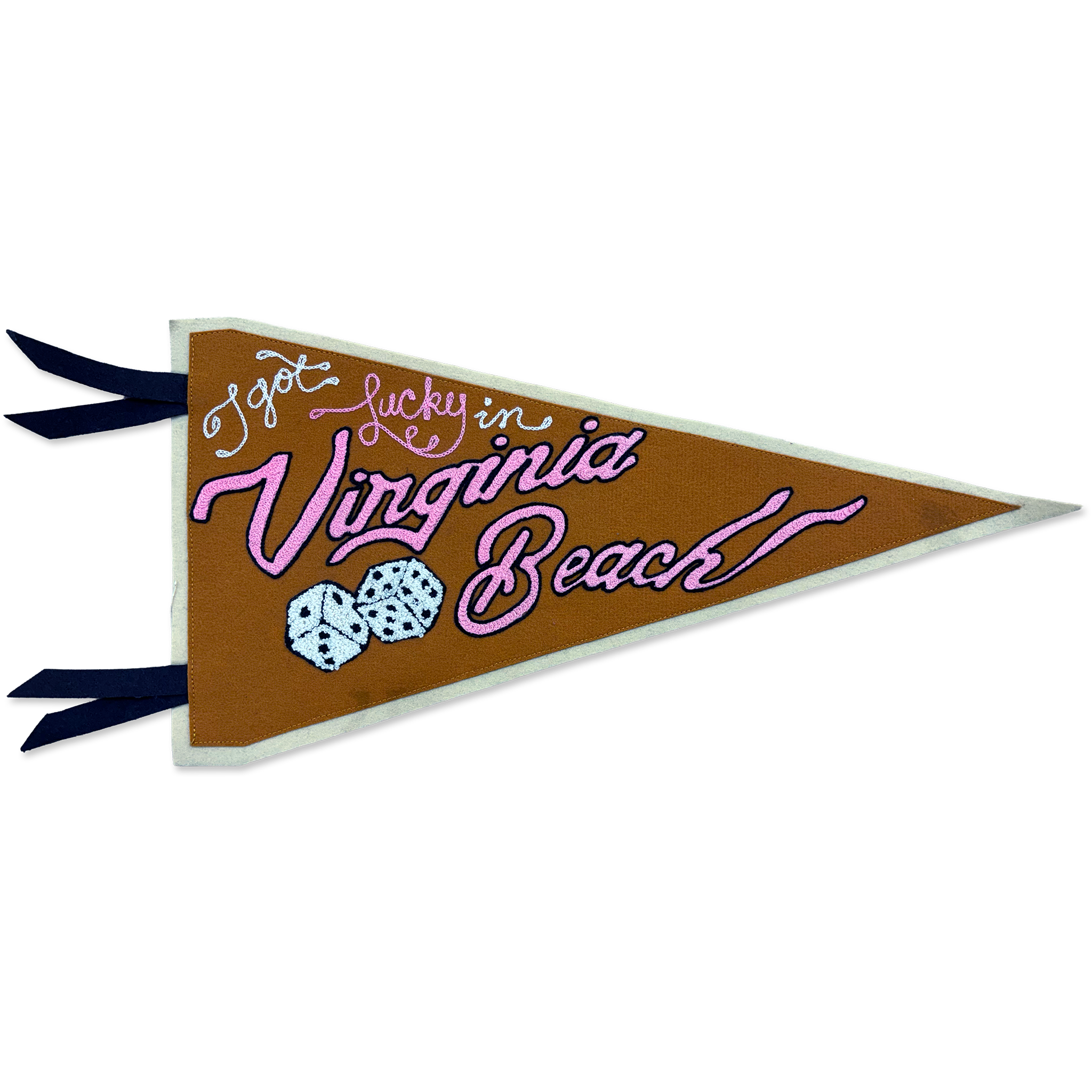 Chainstitch Virginia Beach Pennant