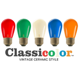 S14 Vintage-Style LED Light Bulbs Set