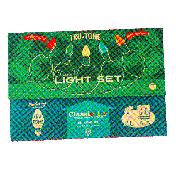Tru-Tone Classic Light Set Retro Packaging