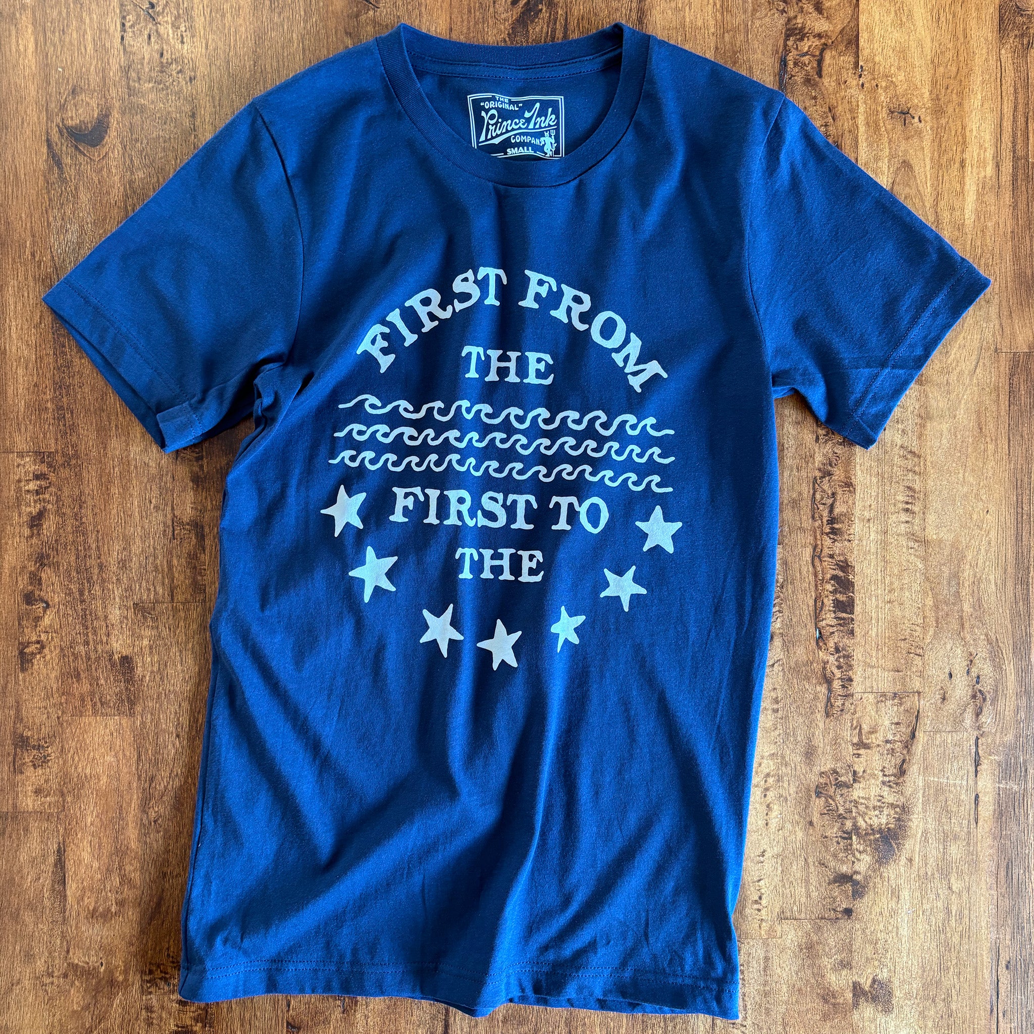 First from the sea, First to the stars Tee