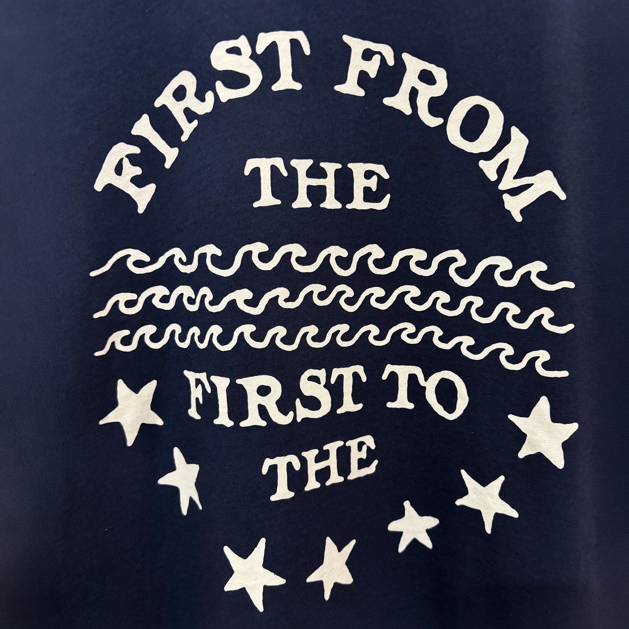 First from the sea, First to the stars Tee