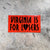 Virginia is for Losers Sticker - 1 color