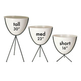 Retro Bullet Planter Sizes