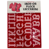 Grandmaster Flash Flocked Iron-on Letters