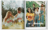 Double-page spread showing two advertisements from the 1970s.