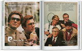 Double-page spread showing two advertisements from the 1970s.