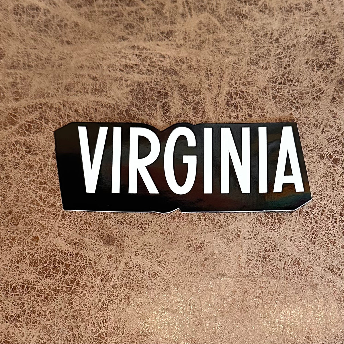 Virginia Drop Shadow Sticker – Prince Ink