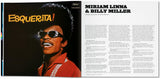 A double-page spread with the album cover 'Esquerita!' reproduced on the left, with text on the right.
