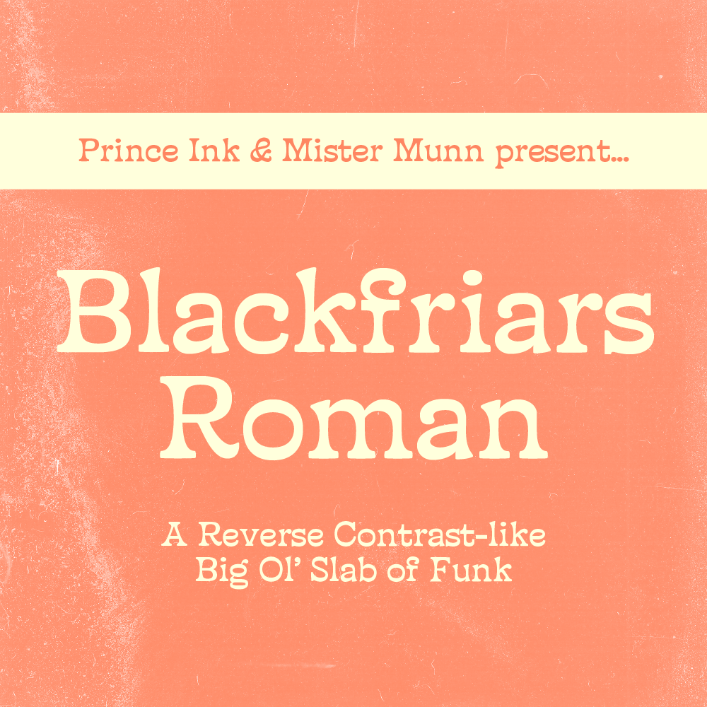 Blackfriars - Font