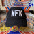 NFK Dad Hat - Black / White